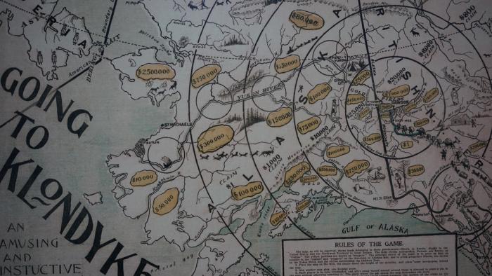 Carte du Yukon.