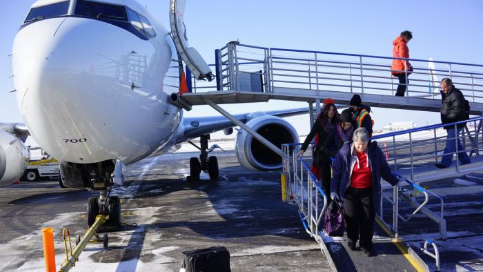 Aéroport de Yellowknife.