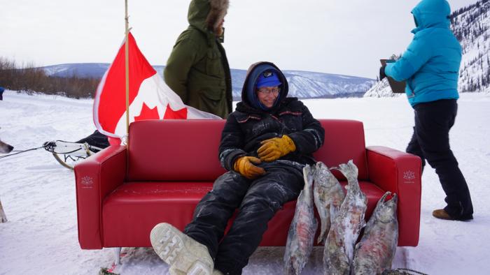 Les prix distribués sur la rivière Yukon