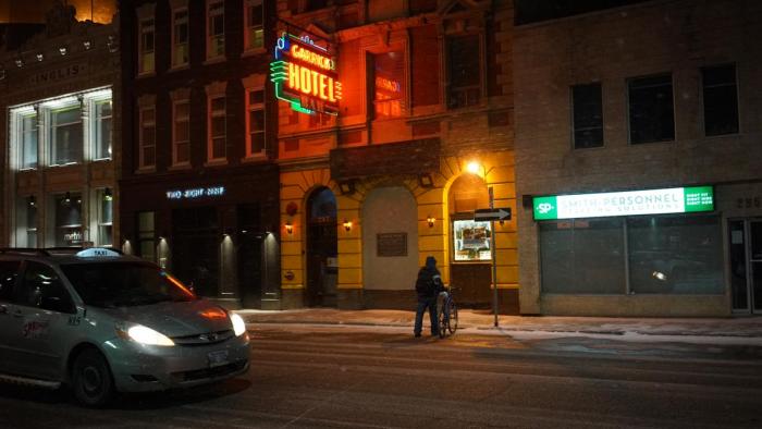 De retour à Winnipeg.