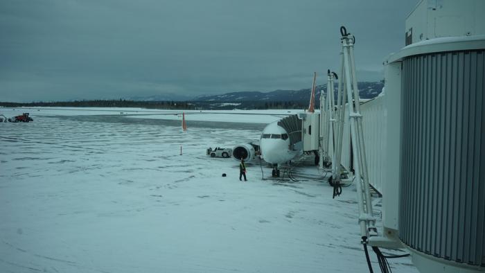 Aéroport de Whitehorse.