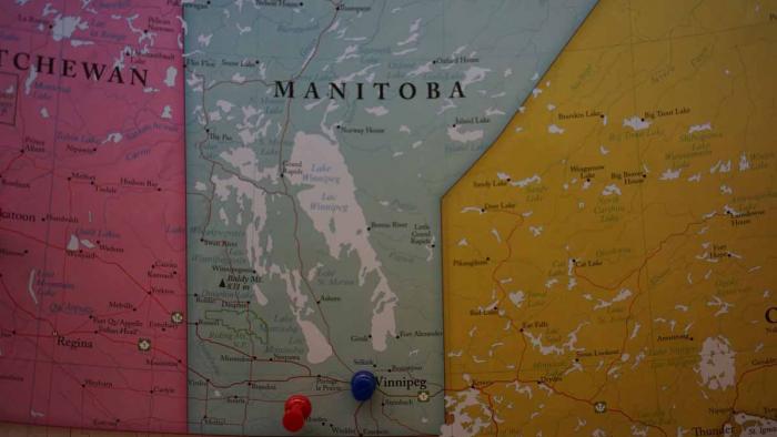 Day 1, Winnipeg, Manitoba.